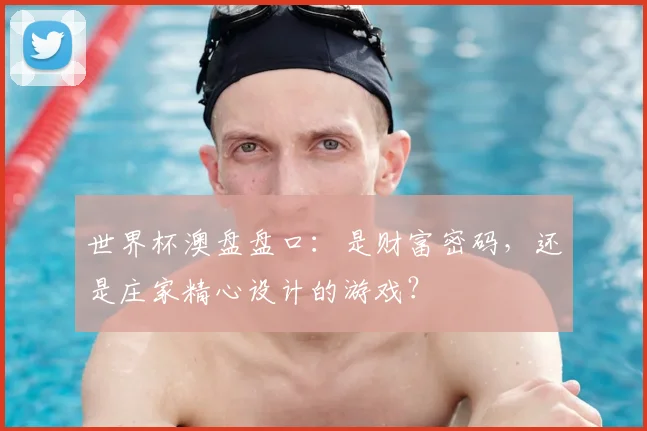 世界杯澳盘盘口：是财富密码，还是庄家精心设计的游戏？
